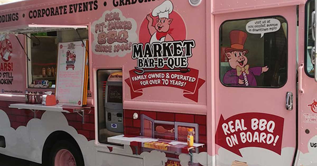 MARKET BAR B QUE Utepils Brewing