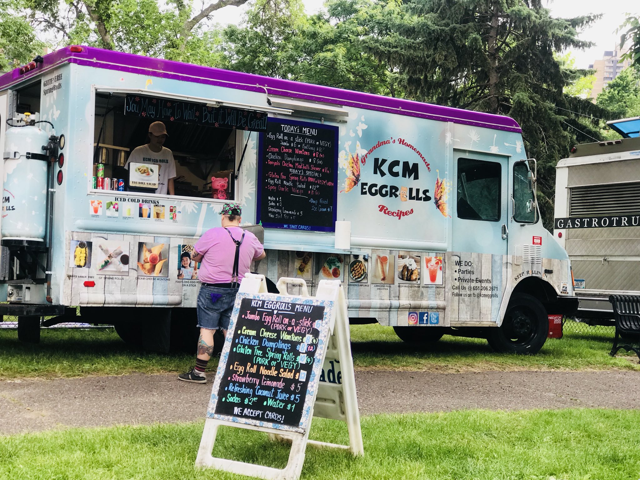 KCM Eggrolls food truck
