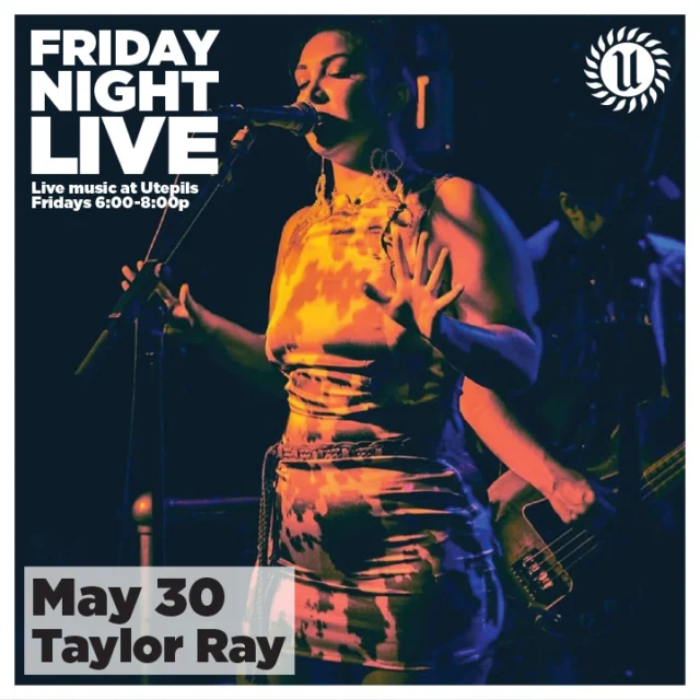 🎶 Friday Night Live TONIGHT 🎶

Tonight from 6:00PM - 8:00PM we will have Taylor Ray in the house!

🙌 Friday Night Live is a FREE Live Music Series open to ALL AGES. Every Friday from 6:00pm-8:00pm (subject to change) for the next few months, FNL will be bringing in music from all over and all different genres.

Make sure to get here early so that you have time to shop and enjoy some live music!

See y'all soon!

Hours today from 11:00AM - 10:00PM
🍺 Friday Happy Hour | 11:00AM - 5:00PM
🚚 Food Truck | Sweet Lou's Meats | 4:00PM - 8:00PM

Cheers! 🍻

#utepilsbrewing #fridaynightlive #fnl #taylorray #livemusic #brewerymusic #minnesotacraftbeer #drinklocal #cheers